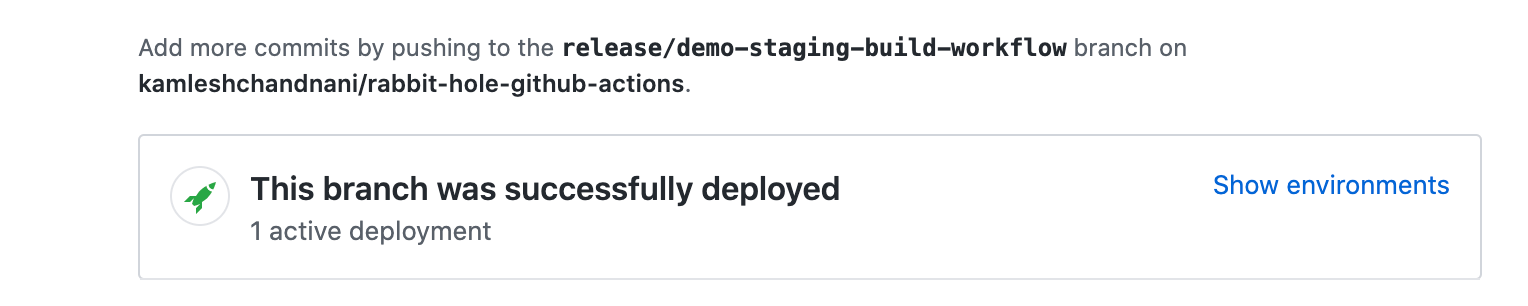 Workflow - Deploy - Staging
